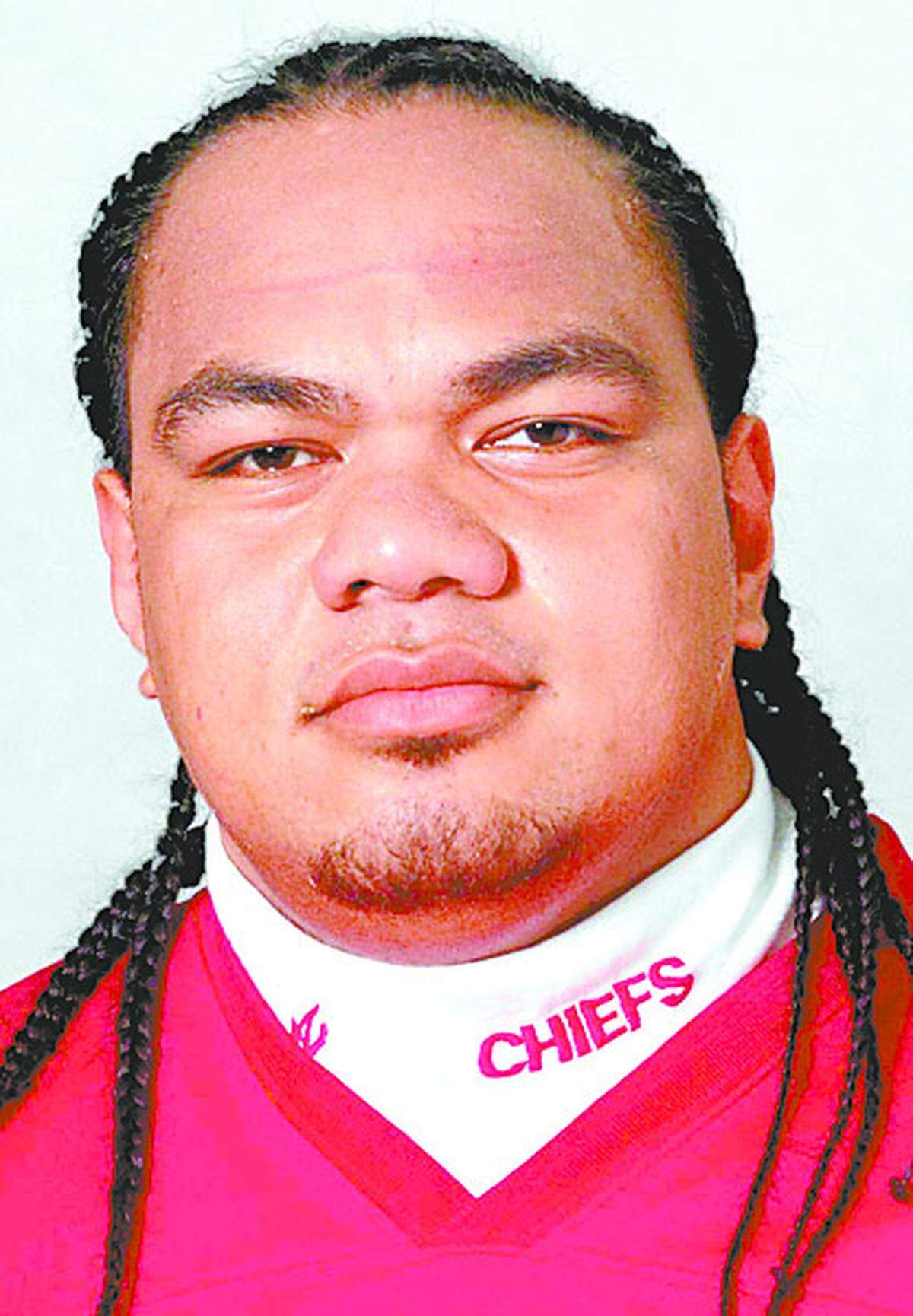 Junior’s 2005 player photo with the Chiefs.
