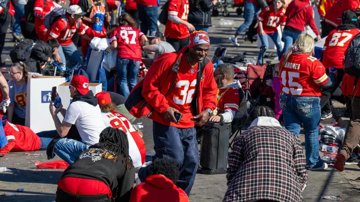 Video captures moments of Kansas City Chiefs rally shooting | Kansas ...