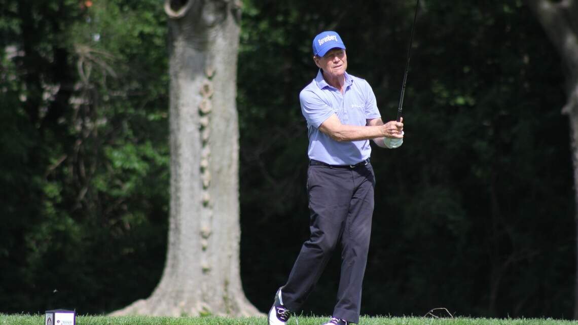 VanDolah leads Watson Challenge at Indian Hills. Tom Watson tees off 9:50 a.m. Friday