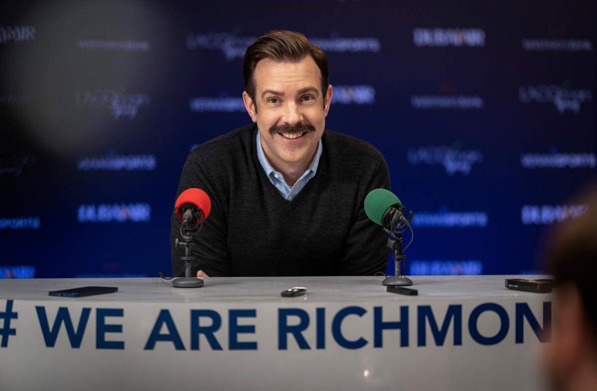Jason Sudeikis and his soccer coach comedy, “Ted Lasso,” were nominated for 20 Emmy Awards.