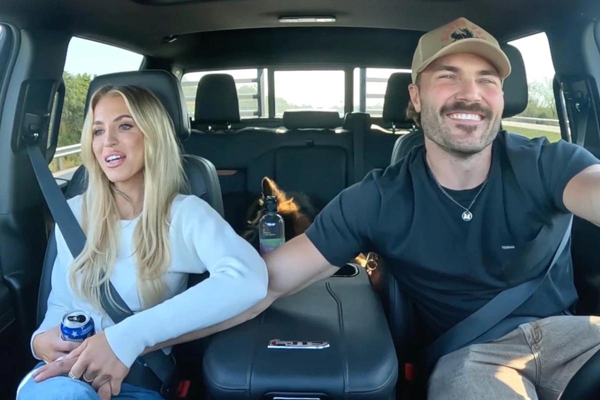 Steven McBee Jr. and Allie Eklund during Season 3 of “The McBee Dynasty: Real American Cowboys.” The two have reportedly broken up after a cheating and abuse scandal in April.