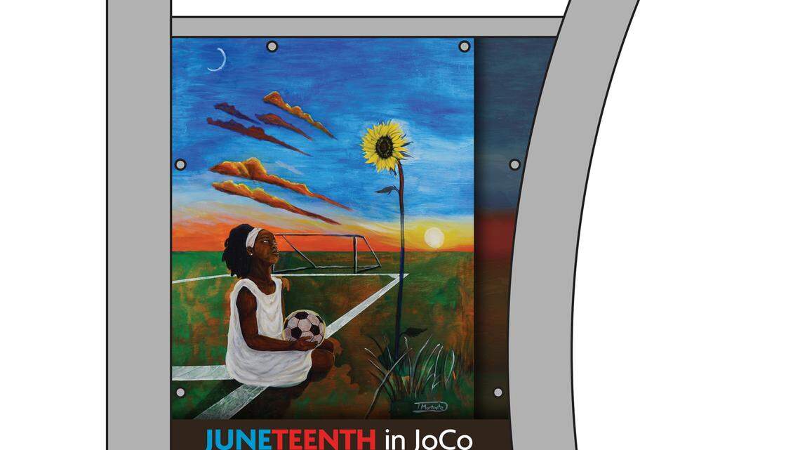 Juneteenth art project brings Black history to Johnson County buses
