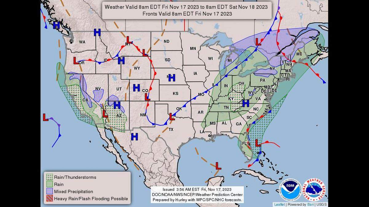 Sunny but cooler, more normal weather conditions are expected in the Kansas City area this weekend, according to the National Weather Service. The chance of rain returns to the metro on Sunday. 