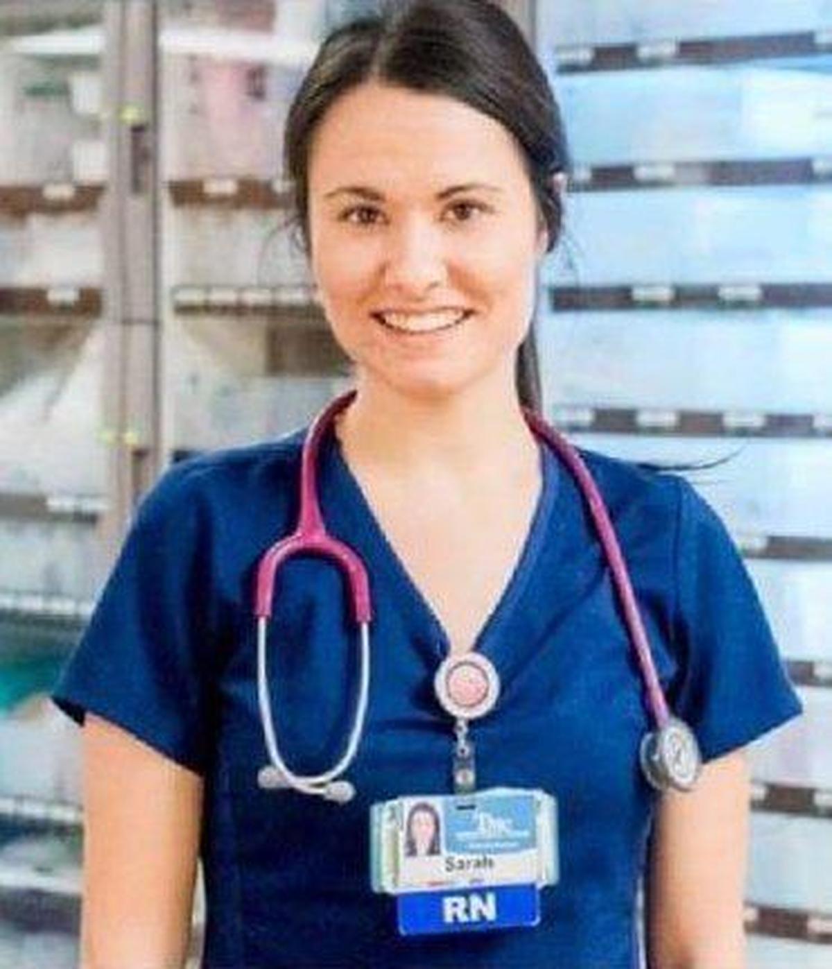 “I leave work and I do not feel heroic. I feel exhausted,” said Sarah Kiehl, 28, who works in the ICU at Truman Medical Center.