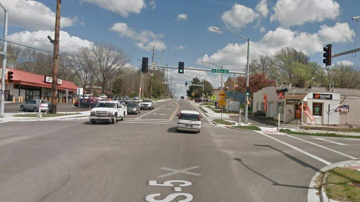 Kansas City, Kan., police investigated a fatal shooting Wednesday near 55th Street and Leavenworth Road. This Google Maps Street View image was taken in the area in April 2017.