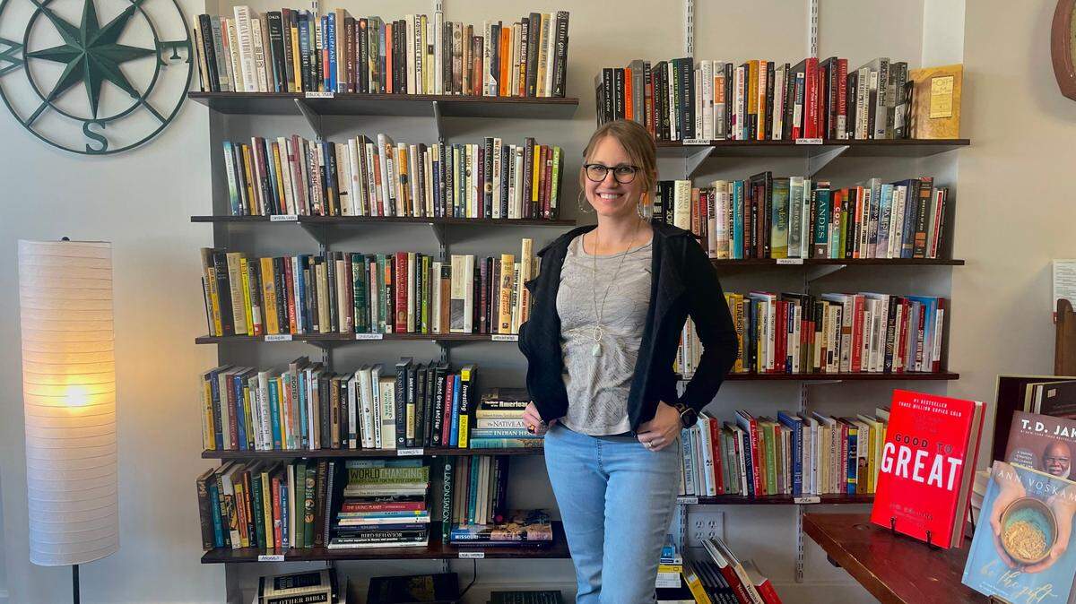 Angie Land opened Trailhead Books on April 13 at 10009 E. 63rd St. in Raytown