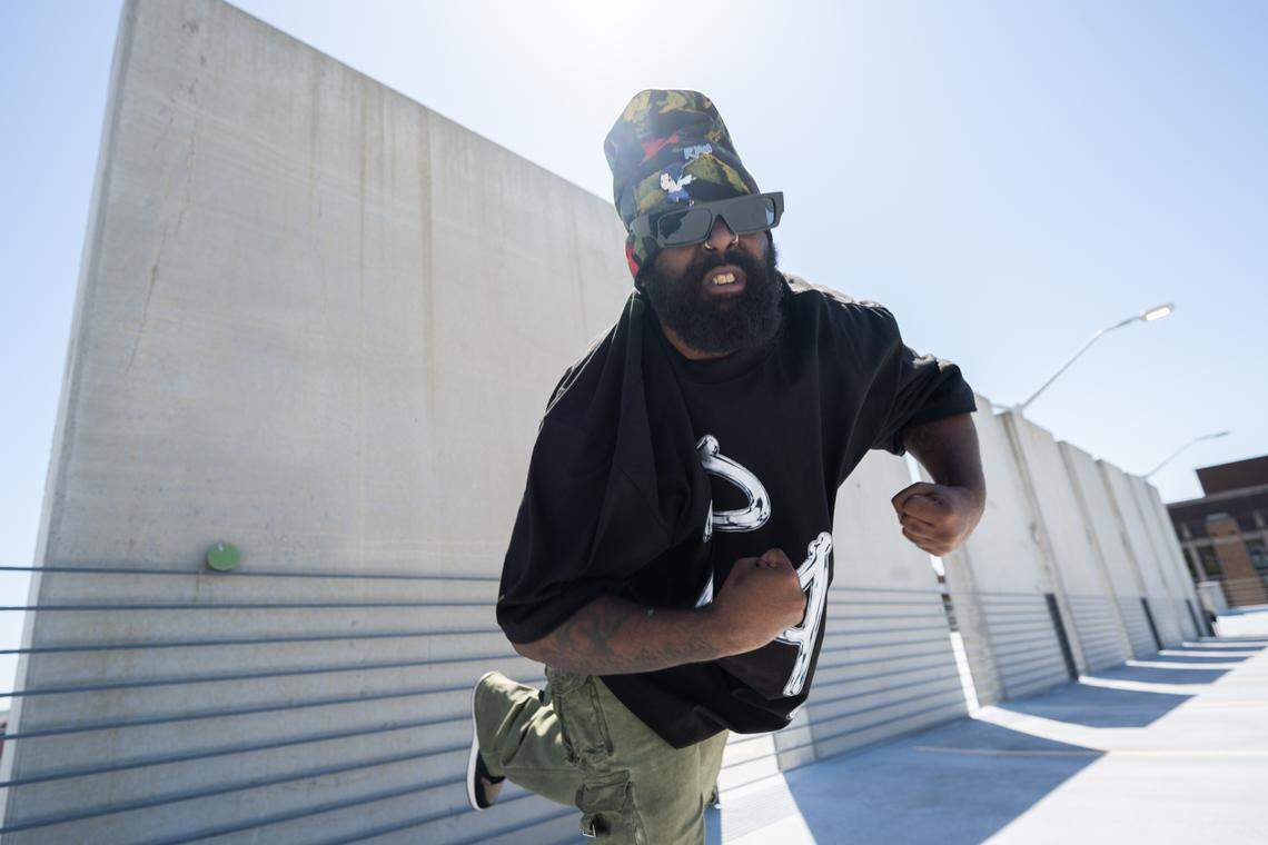 Tyrell Griffin, aka “KonWork,” wants to put Kansas City on the map in krumping culture.