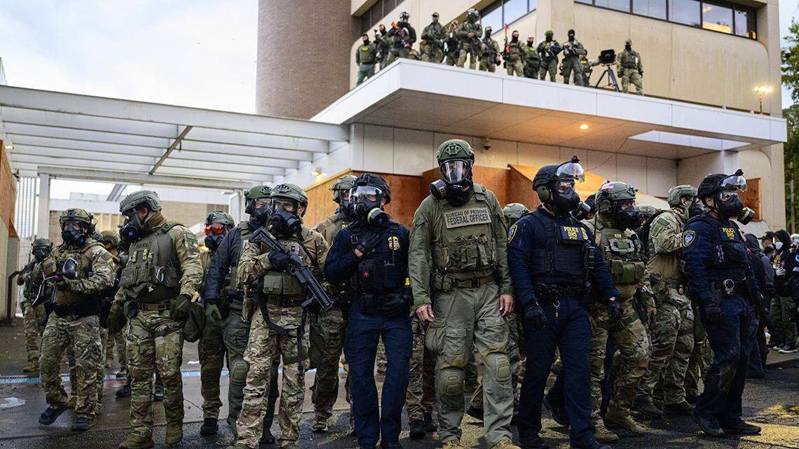 Sen. Eric Schmitt showed a poor understanding of the armed forces by promoting their use in domestic law enforcement in Missouri.