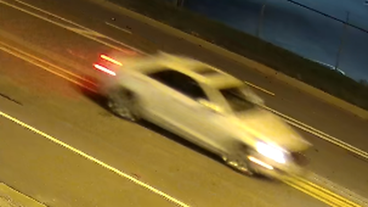 The Kansas City Police Department released a photo of a white car suspected of hitting and seriously injuring an 11-year-old child at a family gathering on July 4.