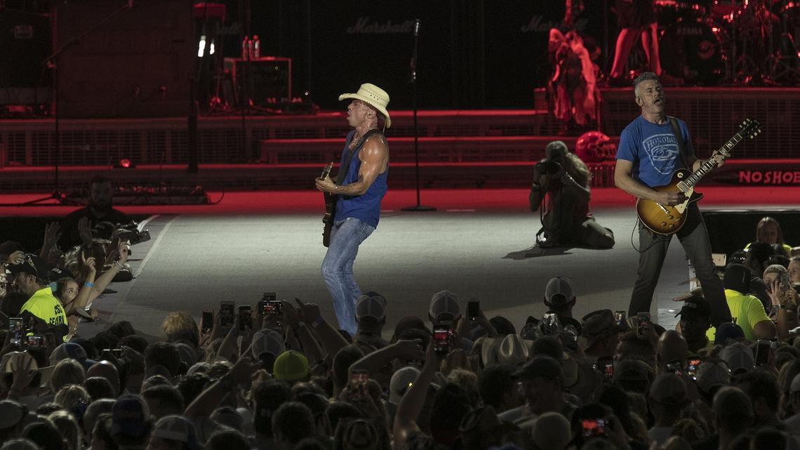Kenny Chesney and his “Trip Around the Sun Tour” performed Saturday at Arrowhead Stadium in Kansas City.