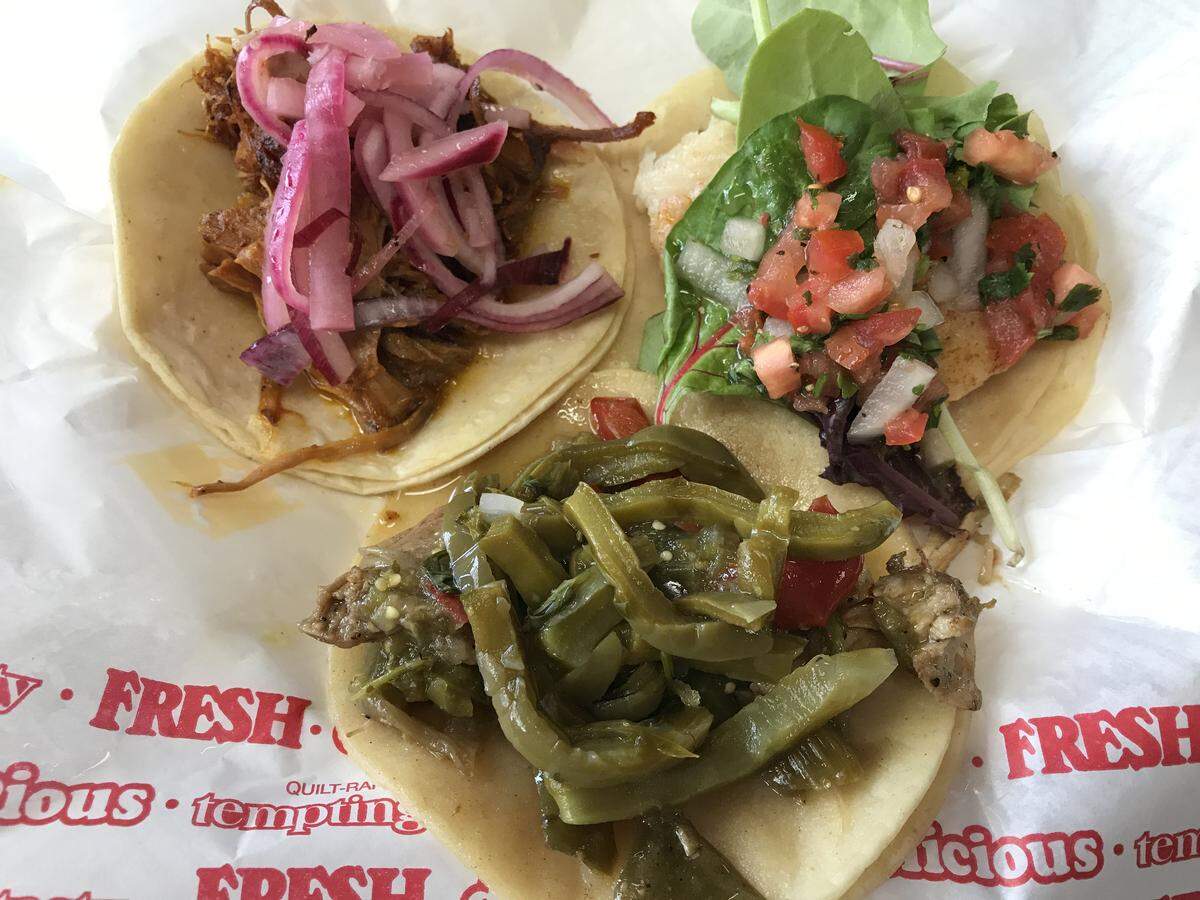 North Kansas City’s American Fusion Cafe sells a variety of tacos, as well as Cuban sandwiches, Po’boys and more.