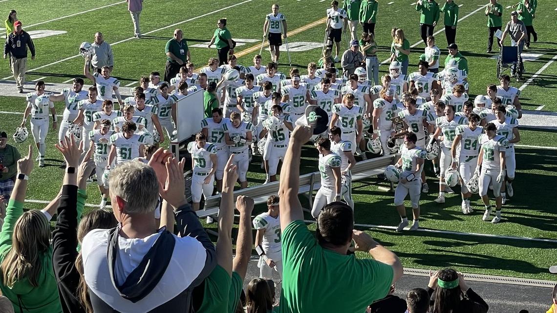 Smithville finished a perfect 13-0 season and claimed the Missouri Class 4 high school football championship in Columbia on Friday, beating Hannibal 31-0 at Faurot Field.