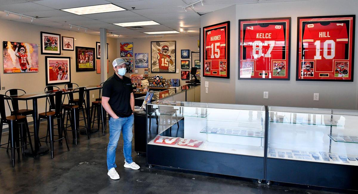 The Art of Sports has opened in Town Center Plaza in Leawood. It sells sports cards, hobby boxes, framed jerseys and memorabilia but also has a gallery of sports-themed art and photography.