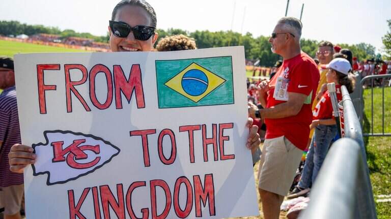 Chiefs Kingdom gained this Brazilian fan without having to play a game in Sao Paulo