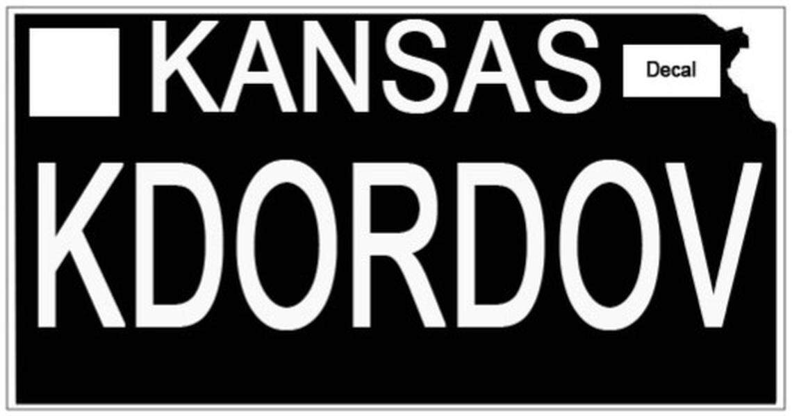 The Kansas Department of Revenue is introducing a new blackout-style license plate design in response to interest from Kansans in wanting this option for their vehicles, according to a press release. It’ll be available starting Tuesday, July 1.