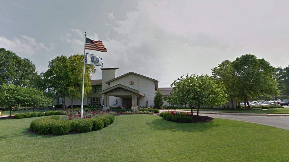 Mission Hills Country Club, in Mission Hills, Kansas, is seen in a Google Maps street view image from June 2011.