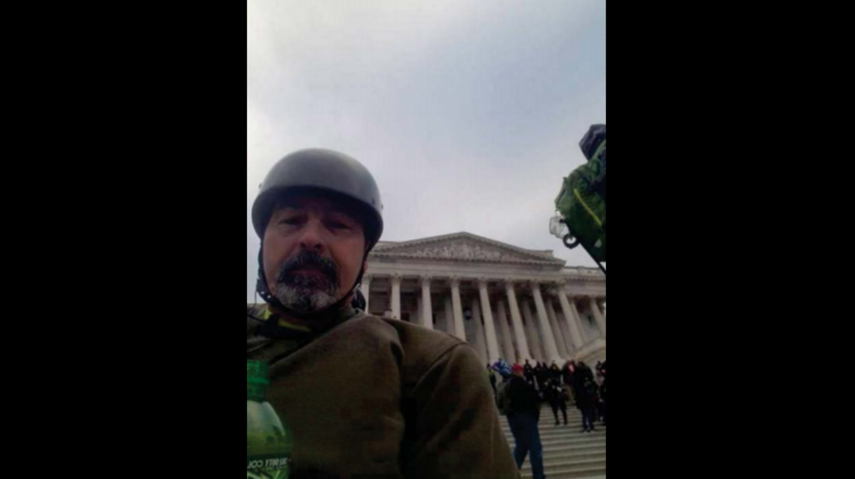 Matthew E. Loganbill, 55, of central Missouri, faced federal criminal charges related to the Jan. 6 riot in the U.S. Capitol.