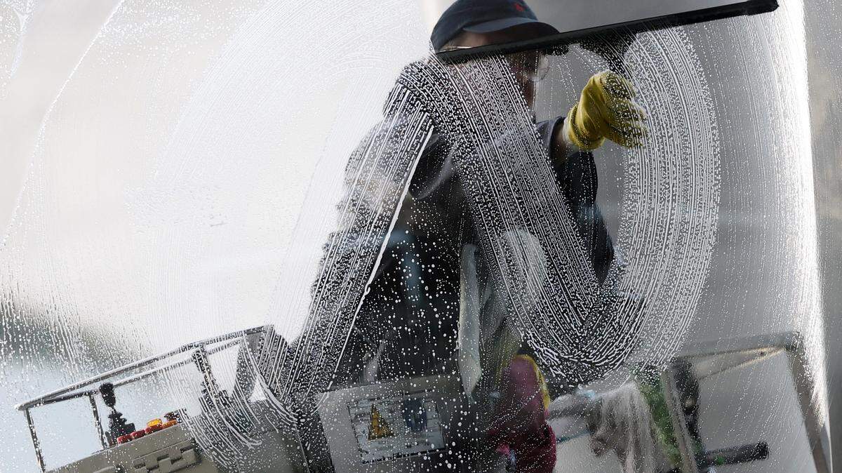 Window cleaner.