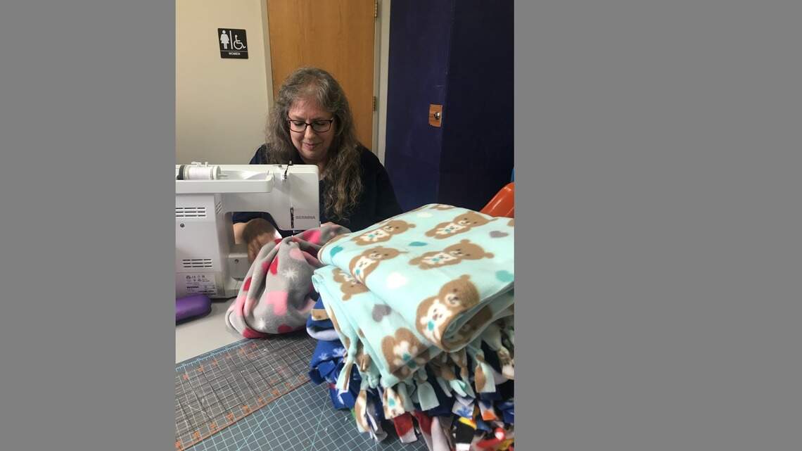 Time to spare? These volunteers suggest creating a bit of comfort for a child in need