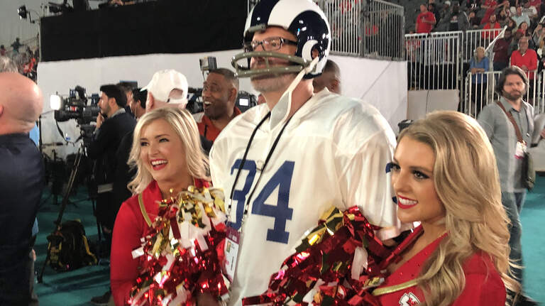 Six weird sights from the Chiefs’ portion of the Super Bowl’s Opening Night in Miami