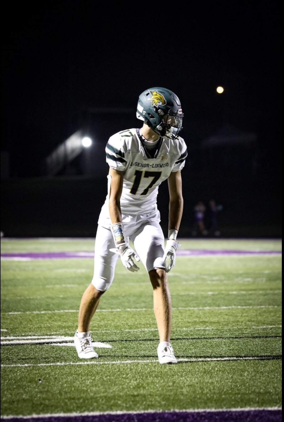Basehor-Linwood junior wide receiver Nash Morrison