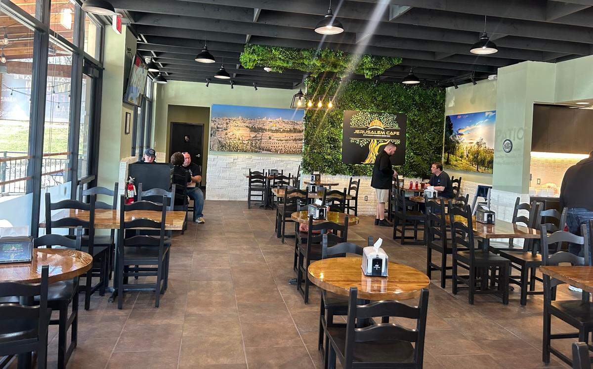 Jerusalem Cafe moved into the old Tortilla Ranch location.