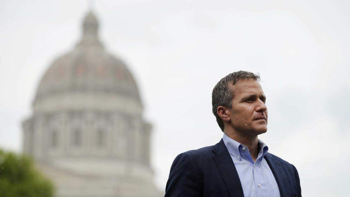 Eric Greitens, who resigned as Missouri’s governor in 2018