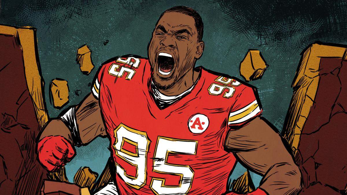 Image of Chiefs defensive tackle Chris Jones