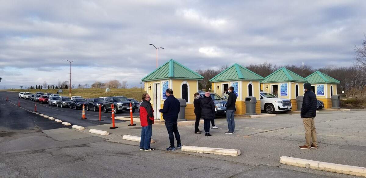 Missouri health officials are hosting community COVID-19 testing events across the state this month, including events at Worlds of Fun and the Kansas City Zoo. They held a testing event at Worlds of Fun in December.