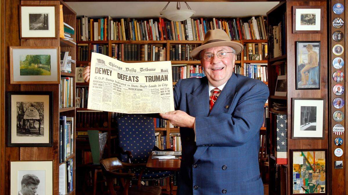 Ray Starzmann worked for decades at the Nelson-Atkins Museum of Art bookstore and was known around Kansas City for his impersonation of Harry Truman and other historical figures. He was 73.