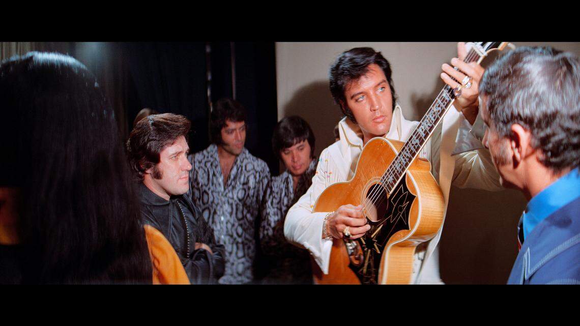 New Elvis Presley film based on lost concert footage found in Kansas salt mines