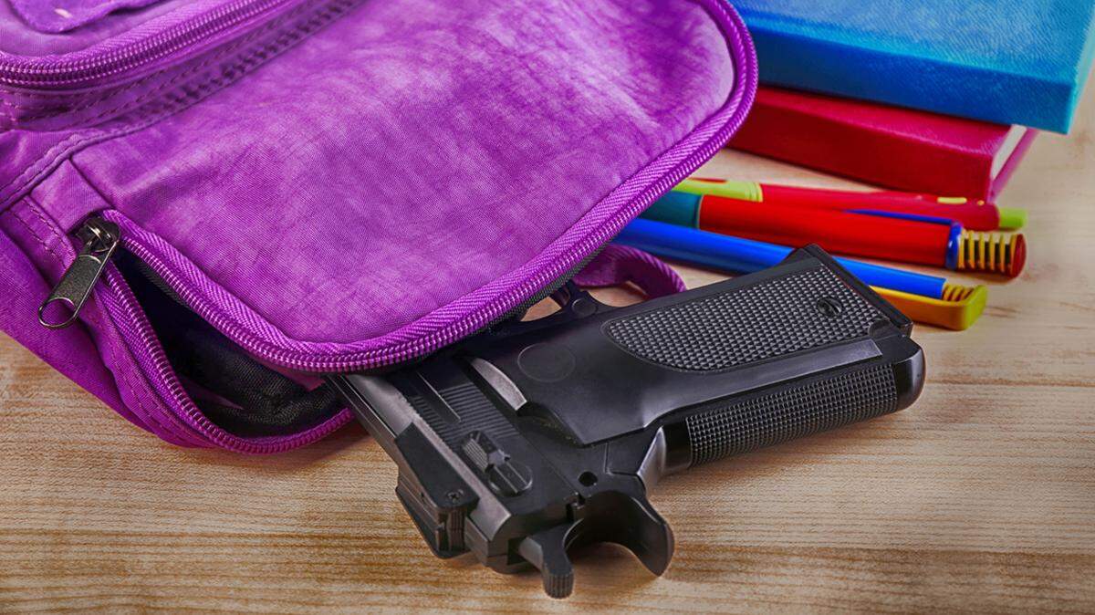A student was removed Tuesday after bringing an unloaded gun to Osage Trail Middle School in Independence.