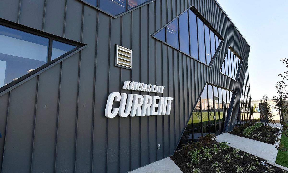 Exterior of the new KC Current training facility.