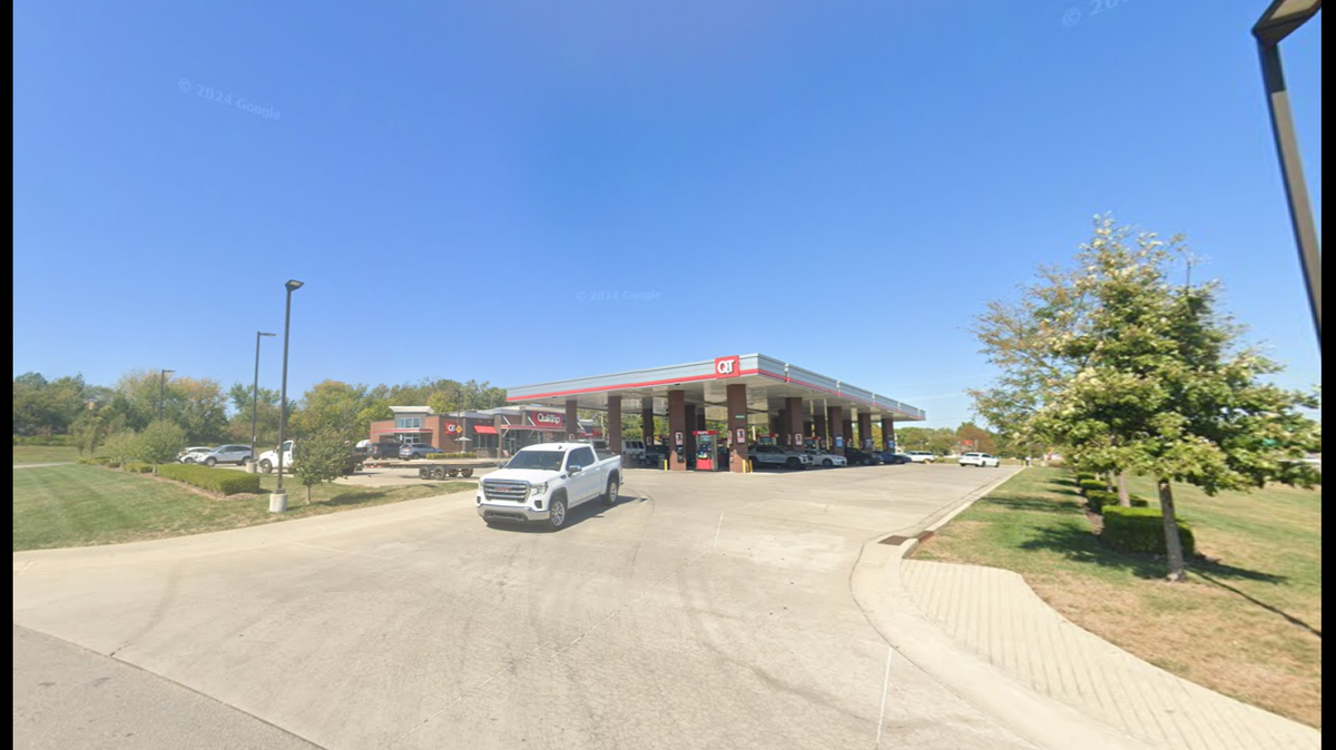 A Google Maps screenshot of Quiktrip, 1450 N.E. Highway 291 in Lee’s Summit.