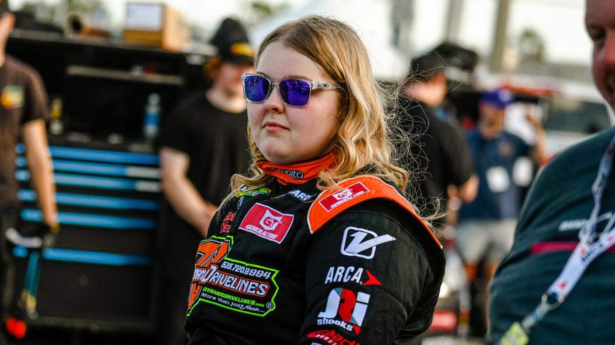 Mandy Chick, from DeSoto, Kansas, could be the area’s next racing star. She finished fifth in the ARCA race at Daytona and will start in Saturday’s ARCA race at Kansas Speedway, 20 minutes from her home.