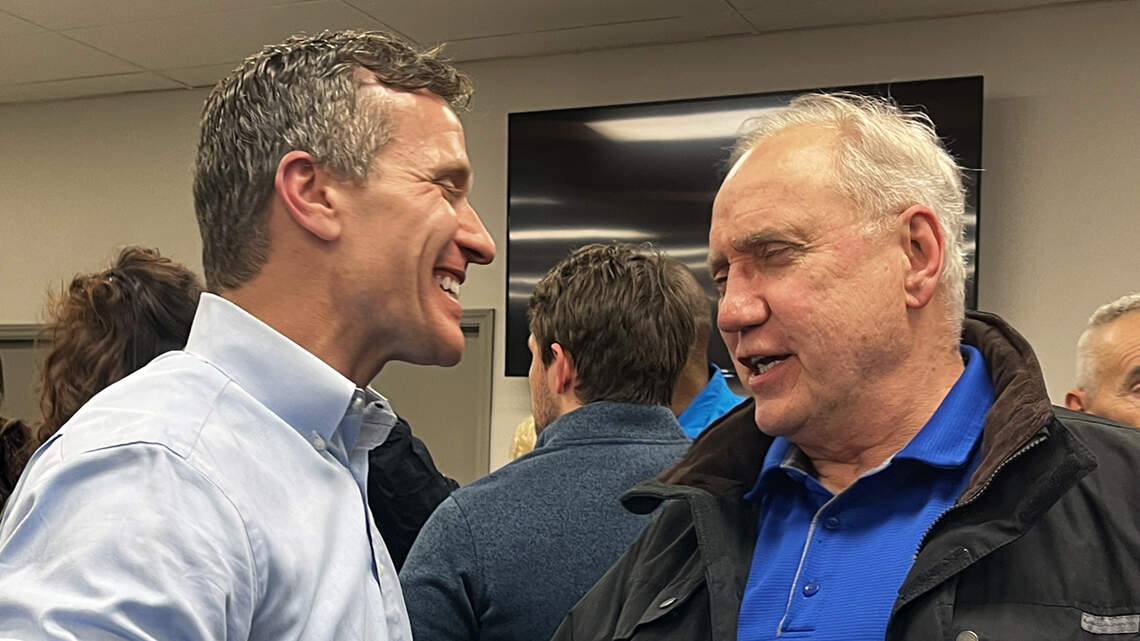 Even at local MAGA event, women weren’t applauding former Missouri Gov. Eric Greitens