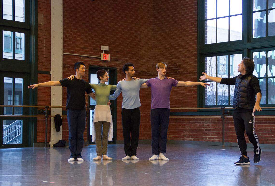 Septime Webre, right, also cites “The Wiz” as an influence on his ballet.