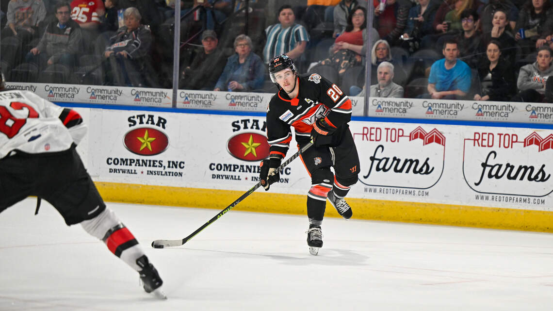 Kansas City Mavericks collect 2 points in Tulsa, play three more before playoffs begin