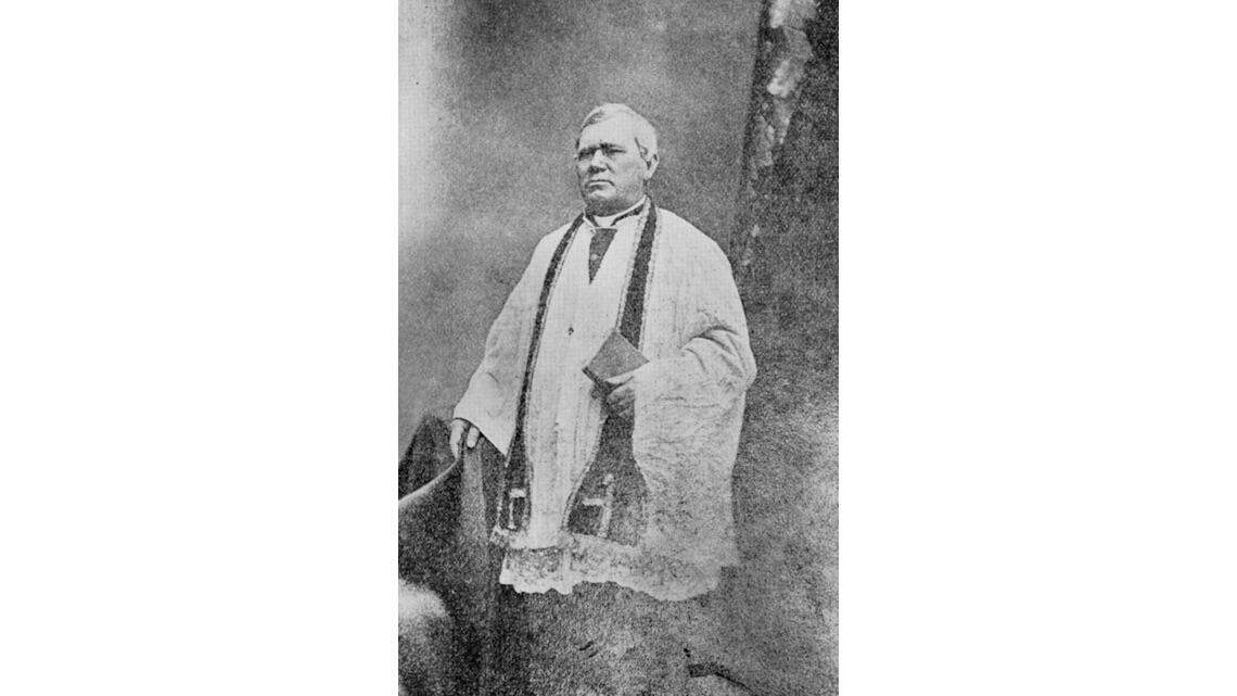 Portrait of Father Bernard Donnelly, who helped call the Irish to Kansas City, n.d.