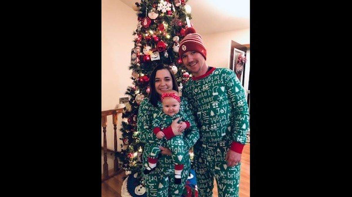 Matching holiday PJs? Oh yes they did. The Buchman family portrait from 2019.