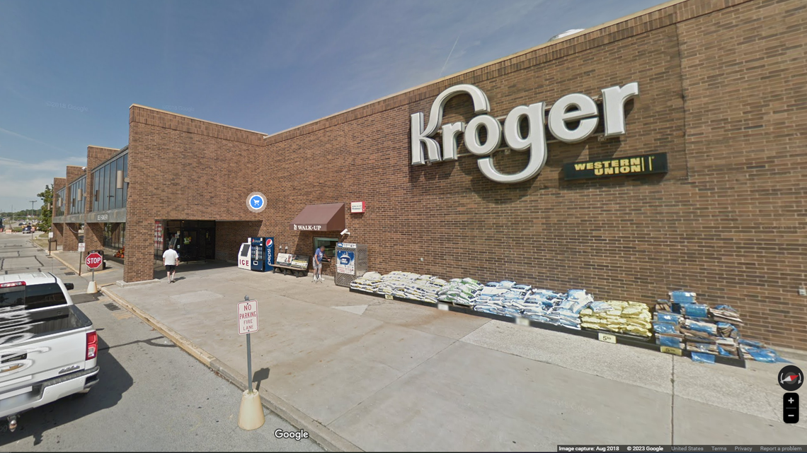 A woman bought her winning lottery ticket at this Kroger grocery store in Troy.