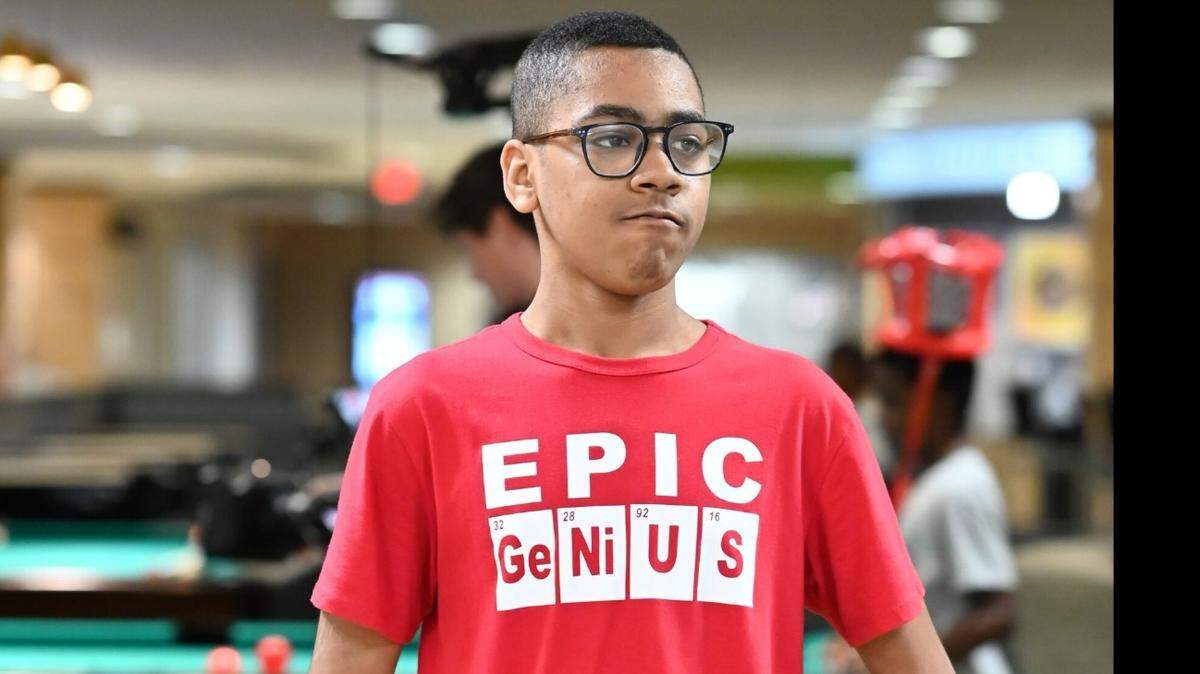 Felipe, 15, loves school and helping out his classmates. 
