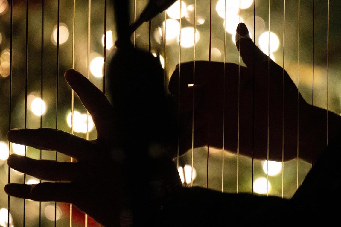 Calvin Arsenia spent his early years as a musician playing the guitar and piano. He always viewed the harp as an instrument that was out of his reach because men didn’t play the harp. He says that in the hyper masculine environment he was raised in the classical instrument was seen as “girly,” so Arsenia rejected his passion for the harp.