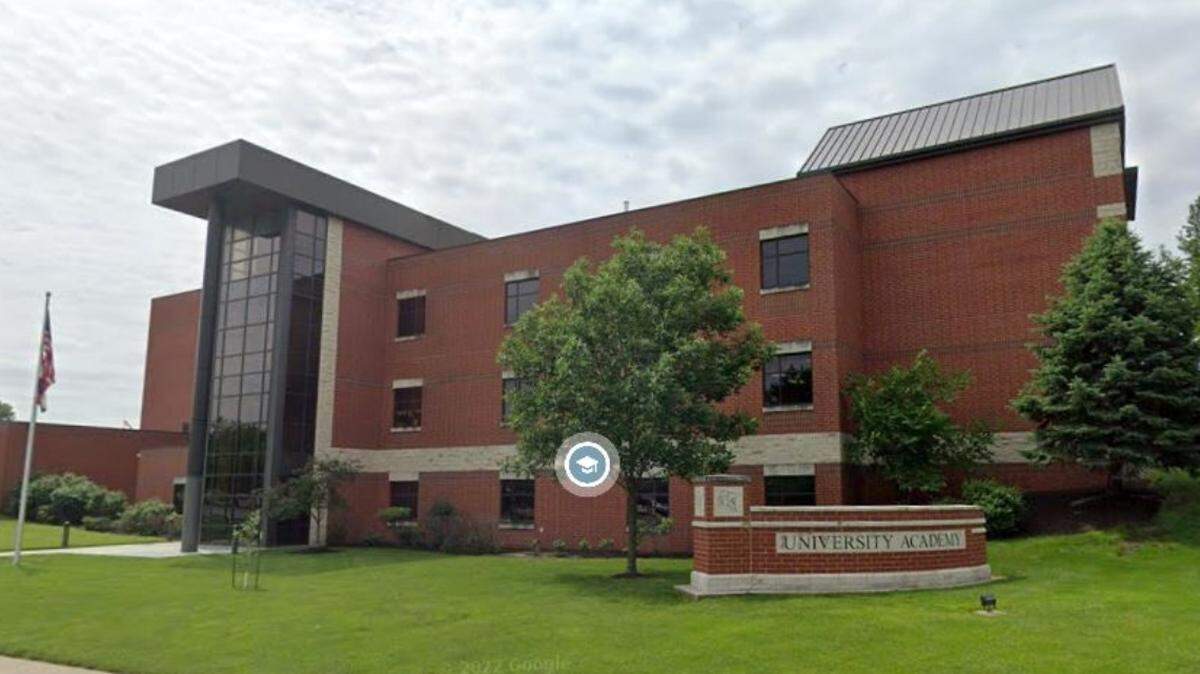 University Academy, a Kansas City charter school shown in this screenshot from Google Maps, has fired a teacher accused of repeatedly using the N-word in classes.