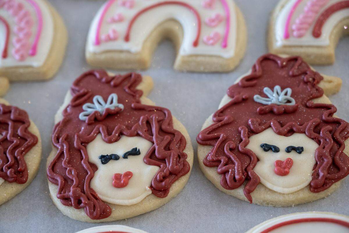 Dolce Bakery in Prairie Village is seeing a significant demand for cookies to celebrate pop star Chappell Roan on Thursday, October 2, 2025.