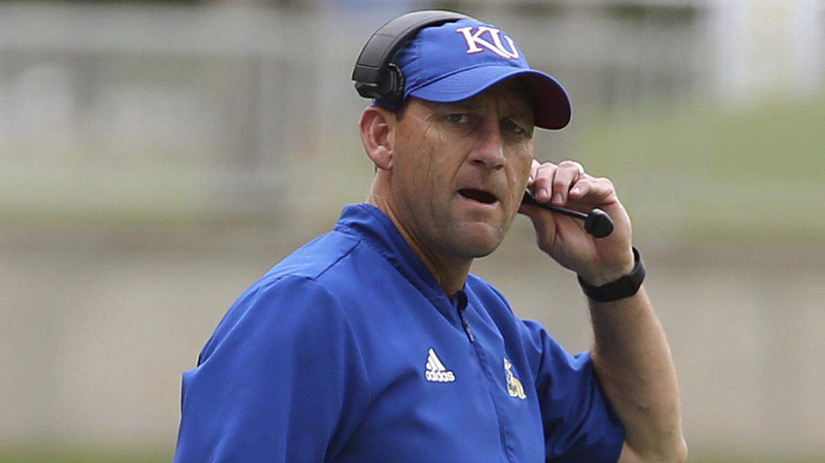 Kansas coach David Beaty