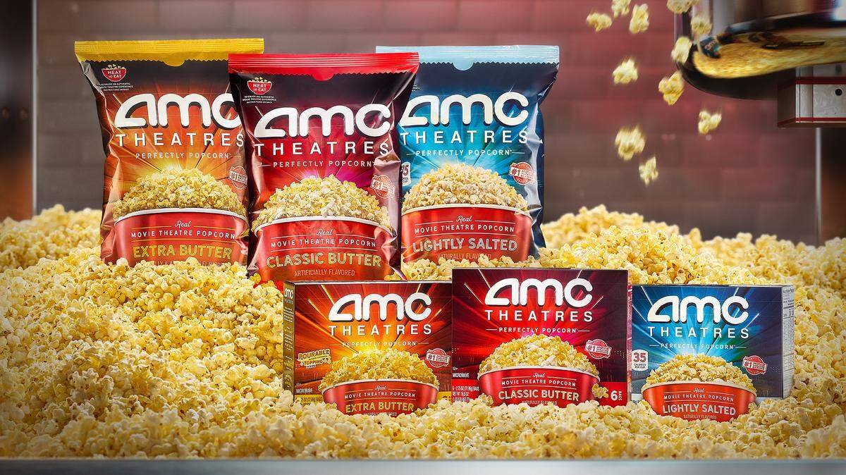 AMC Theatres is introducing a new line of microwave and ready-to-eat popcorn at Walmart stores across the country.