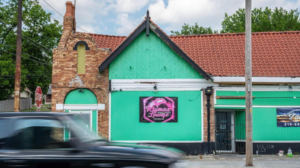 Klymax Lounge at 4244 Indiana Ave., seen on Monday, May 22, 2023, in Kansas City. Three people were killed and two were injured in a shooting Sunday at the nightclub.