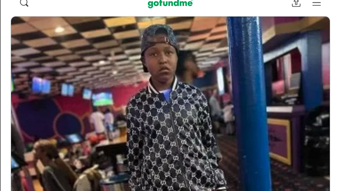 Zyair Harris, 13, died on Sunday, April 10, four days after he was struck by a passing vehicle after getting off a school bus, officials said.