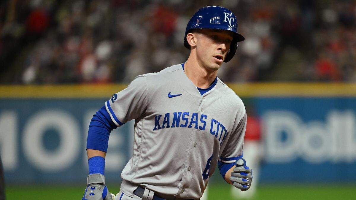 Kansas City Royals outfielder Drew Waters